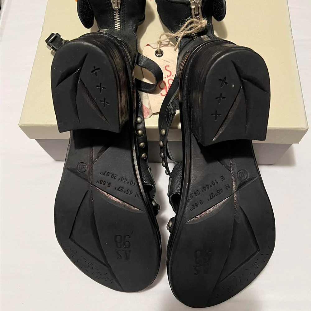 ✨HP✨A.S.98 RAZOR BLADE SANDALS (40) - Picture 5 of 16